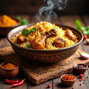 Afghani Chicken Biryani