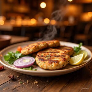 Chicken Chapli Kabab