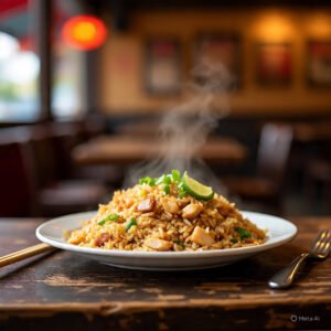 Chicken Hong Kong Fried Rice