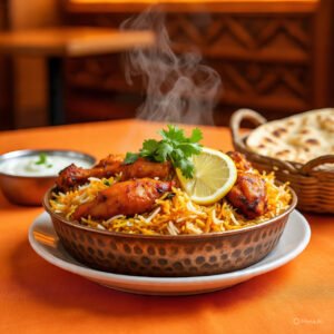Tandoori Chicken Biryani