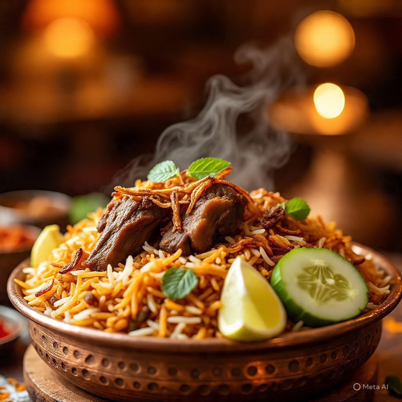 Lucknowi Mutton Biryani