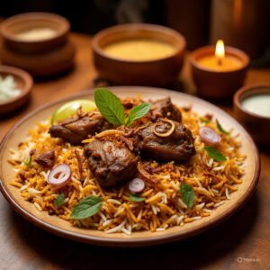 Royal Mutton Dum Biryani