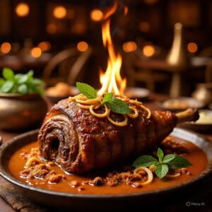 Mutton Zafrani Shahi Raan