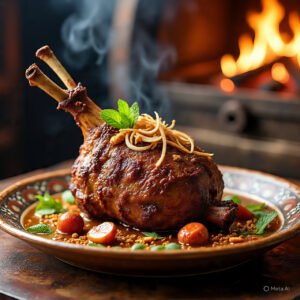 Mutton Smoked Nawabi Raan