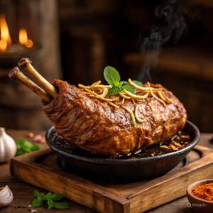 Mutton Lucknowi Raan Tandoori